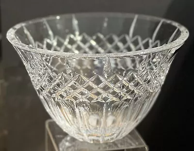 MARQUIS By WATERFORD Shelton 8  Clear Cut Crystal Bowl - Serving Fruit Bowl • $40