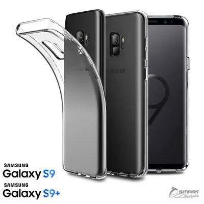 $4.99 • Buy Clear TPU Gel Jelly Soft Flexible Case Cover For Samsung Galaxy S8 S9 S9 Plus 