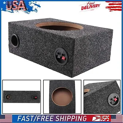 Single 8-Inch Sealed Universal Speaker Boxes Car Speaker Box Car Subwoofer Box • $42.74