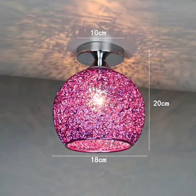 Modern LED Chandelier Ceiling Pendant Lampshade Lamp Light Shade Acrylic Crystal • £38.79