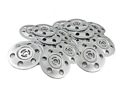 Metal Insulation Discs 35mm Washers For Plasterboard Wall Ceiling Fixings • £4.98