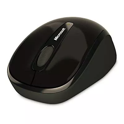 Microsoft Wireless Mobile Mouse 3500 - Black Gloss • £56.49