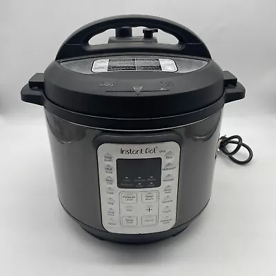 Instant Pot Viva Black Multi-Use 9-in-1 6 Quart Pressure Cooker  Tested Working • $34