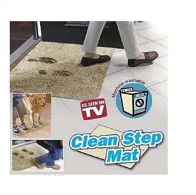 Super Absorbant Magic Door Mat Microfibre Clean Step Super Mat Washable Doormat • £8.99