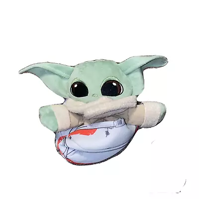 Star Wars Mandalorian The Child  Bounty Hideaway  Hand Puppet Plush Toy GREAT! • $6.90