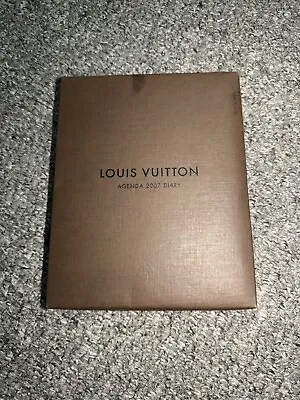 Louis Vuitton Agenda Diary 2007 1 Entry • £24.99