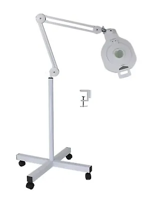 Quality Optics® LED Table Clamp Mount Magnifier Lamp Light Magnifying Glass Lens • $159.99