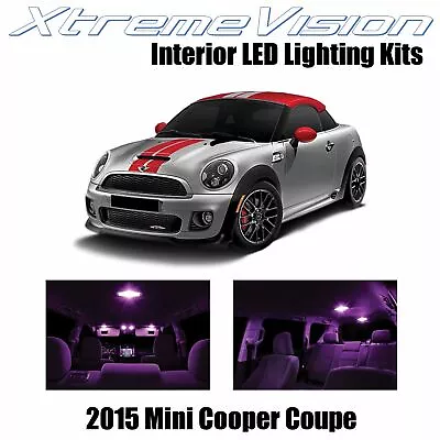 XtremeVision Interior LED For Mini Cooper Coupe 2015+ (11 PCS) Pink • $11.99