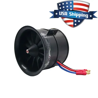 POWERFUN 70mm 12 Blade 2300KV EDF 6S LiPO 2200g Thrust XRP CHANGESUN Replacement • $43