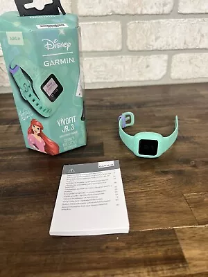 $49 • Buy Garmin 010-02441-33 Vivofit Jr 3 Disney The Little Mermaid Fitness Tracker Watch