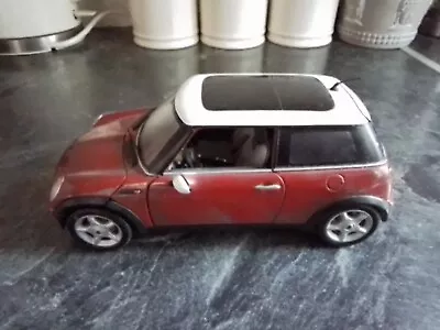 Mini Cooper Red Model Car Scale 1/18 • $8.62