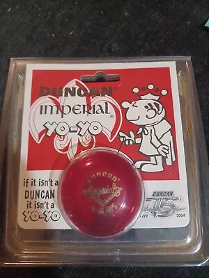 Duncan Imperial Yo-Yo 75th Anniversary Replica Red 2003 NIB NOS Vintage  • $25