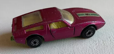 Vintage 1972 Lesney Matchbox Superfast Series No. 32 Maserati Bora Green Base • $2.95