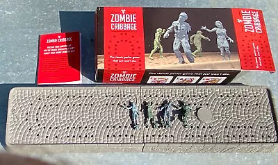 Card Game Zombie Cribbage Boxed (no Cards) • £3.25