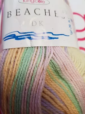 £4.20 • Buy Beaches Double Knitting By King Cole Sunset Beach 100g