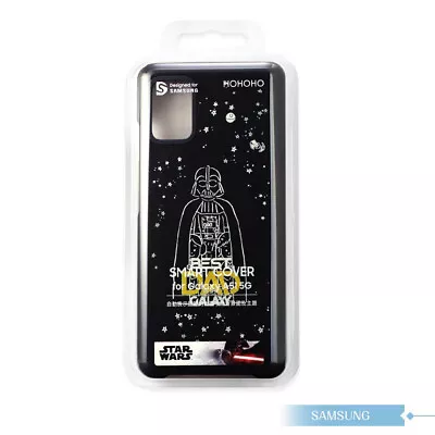 Original Samsung Official Galaxy A51 5G Star Wars HOHOHO Smart Cover - Black • $14.89