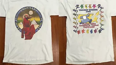 RARE VINTAGE GRATEFUL DEAD 1993 SUMMER TOUR Shirt White All Size For Fans • $19.99