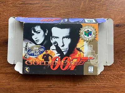 Goldeneye 007 James Bond Nintendo 64 N64 Empty Box Only • $44.99