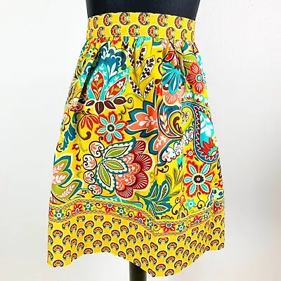 New W Tags Vera Bradley Half Apron What's Cookin Apron Provencal  Yellow Floral • $17.85