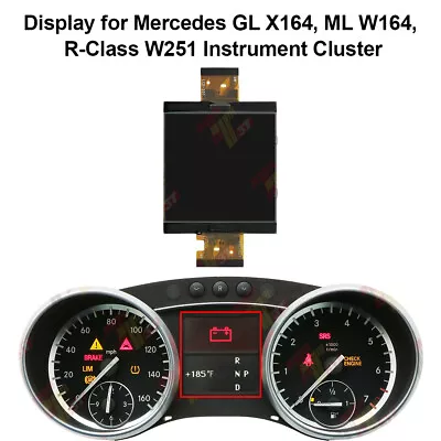 Display For Mercedes ML W164 GL X164 R-Class W251 Instrument Cluster • $69