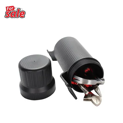 Motorcycle Box Holder Universal Off-Road Manual Canister Waterproof Storage New • $39.47