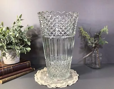 Marquis By Waterford Sheridan Flared 11” Vase~NEW IN BOX~  • $89.99
