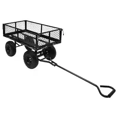 250KG Garden Cart Hand Trolley Beach Fishing Wheels Wagon Pull Wheelbarrow • $147.78