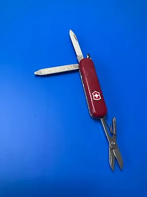 Victorinox Signature Lite Swiss Army Knife Red/ Red Led • $16