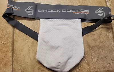 Shock Doctor Sport Athletic Supporter/Jockstrap W/ Cup Pocket - Men's Medium • $12.99