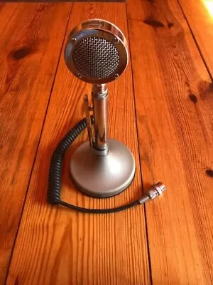 Vintage ASTATIC D-104 CB Ham Radio Microphone W T-UG8 Stand – 4 Pin Coupler • $45