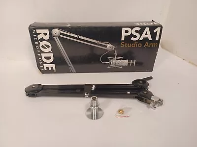 Rode PSA1 840mm Swivel Mount Studio Microphone Boom Arm - Black In Box G23 Y358 • £9.21