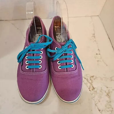 Vans Authentic Lo Pro In (Pop) Dewberry/Lake Blue Men's 6.5 Women's 8 • £24.13