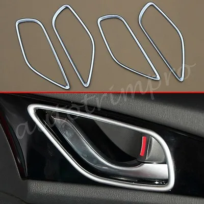 Chrome Molding Interior Door Handle Cover Trim For Mazda 3 2014-2017 Accessories • $32.91