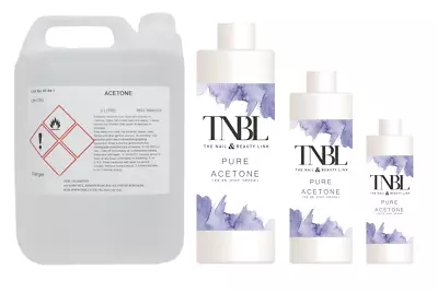 £8.95 • Buy TNBL PURE ACETONE 99.5% NAIL POLISH REMOVER ** Various Sizes **