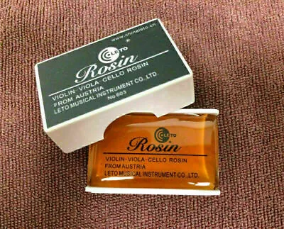 Hi-quality Lo-price Leto Rosin From Austria For Violinviolacello 603 Resin Kit • $6.91