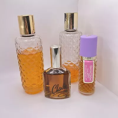 Vintage Revlon Intimate Cologne (2ct) & Spray Mist + Bonus Charlie Perfume • $49.95