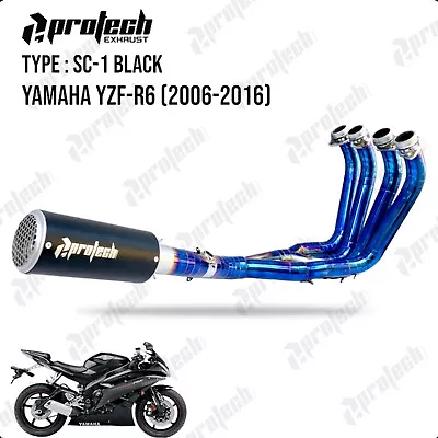 Pipes Exhaust Header YAMAHA YZF600 R6 (2006-2016)  Include Silencer/Muffler • $353