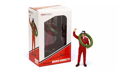 Mario Andretti Type Ii Figurine 1977 French Gp Winner 1/18 By Tsm 13ac01 • $31.49