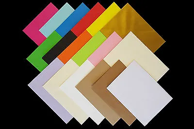 Coloured 5x7 Envelopes 133x184 ~7x5  For Party Craft Greeting Cards & Invitation • £31