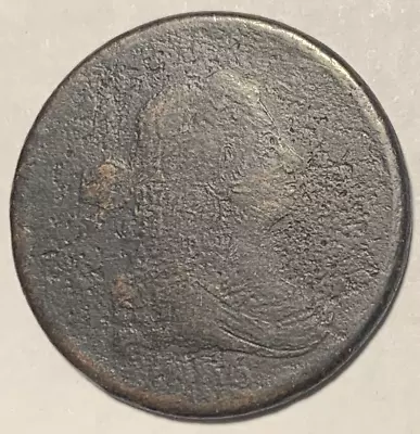 1806 Half Cent ~ Draped Bust ~ 1/2 Penny/Cent ~ Copper U.S. Coin ~ 1H2985 • $34.95