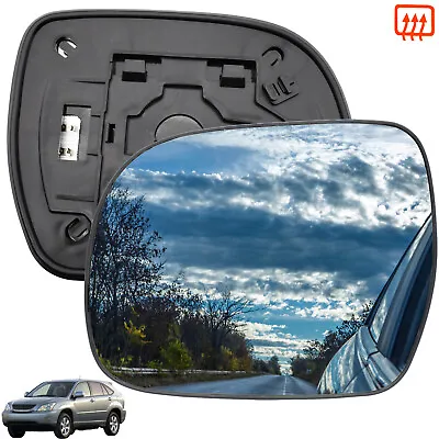 Mirror Glass Power Heated Driver Side Left LH For Lexus RX300 RX330 RX350 RX400H • $22.65