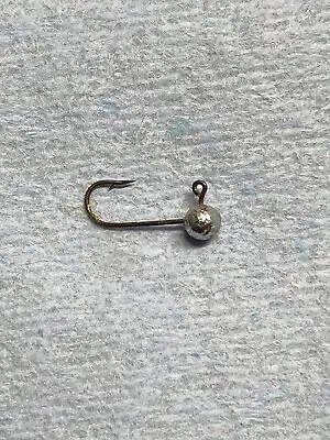 1/32 Oz Round Jig Heads With #8 Bronze Hook (100) • $15