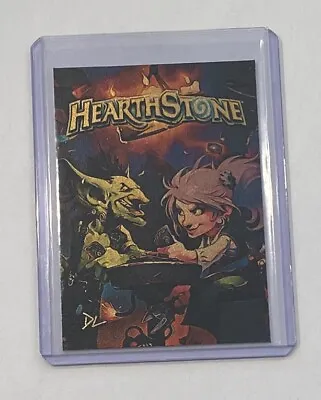 Hearthstone Gold Plated Artist Signed Heroes Of Warcraft Trading Card 1/1 • $29.95