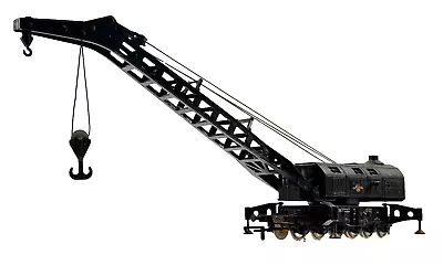 Fleischmann Ho/00 Gauge - Br Black Branded Breakdown Crane (main Part) - Unboxed • £34.95