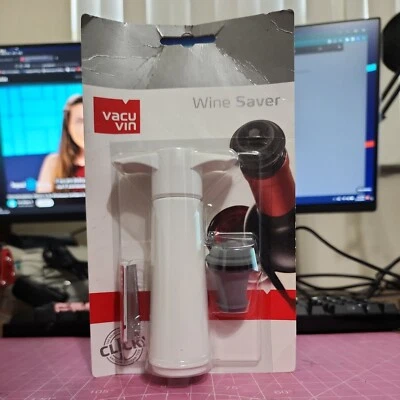 $9 • Buy VacuVin Wine Saver - NEW IN SEALED PACKAGE - Preserves Wine After Opening!