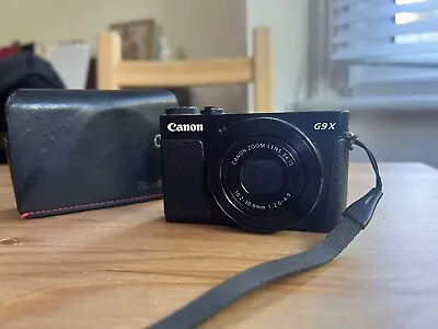 Canon PowerShot G9 X Mark II Digital Camera - Black With Case • £295