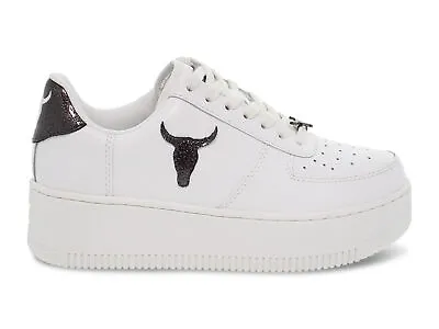 Sneakers Windsor Smith RICH B In White Leather - Women's Shoes • $154.44