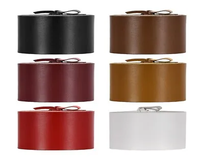 PREMIUM High Quality Cowhide 130cm Long Leather Straps Multi Colors Blank Strips • £11.60
