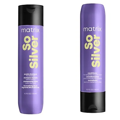 Matrix Total Results So Silver Shampoo & Conditioner 300ml • £30.30