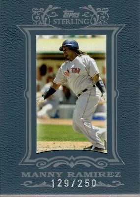 2007 Topps Sterling #226 Manny Ramirez #/250 BX 1YY • $5.52